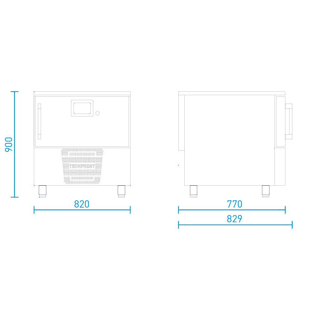 Abatidor de Temperatura Línea Master Modelo M5