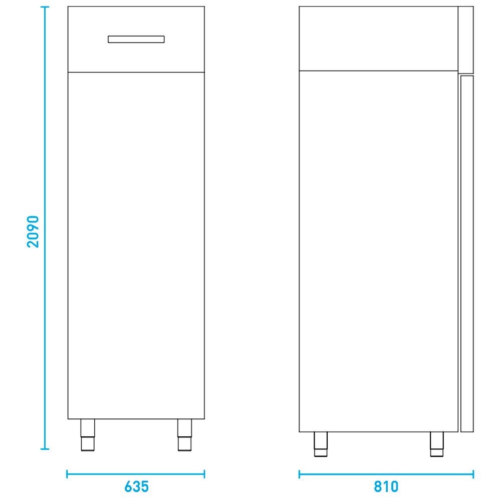 Armario de Temperatura Línea Supreme Modelo SG35