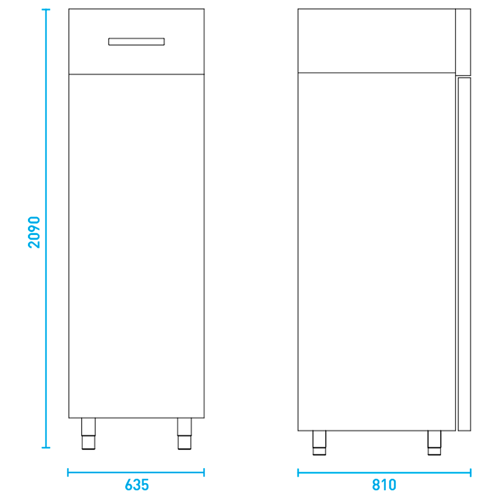Armario de Temperatura Línea Supreme Modelo SG40