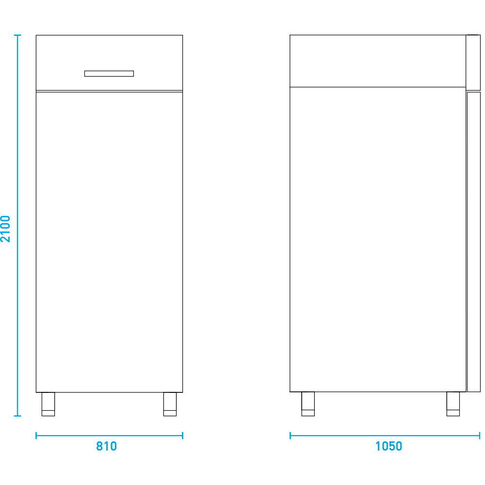 Armario de Temperatura Línea Supreme Modelo SG78