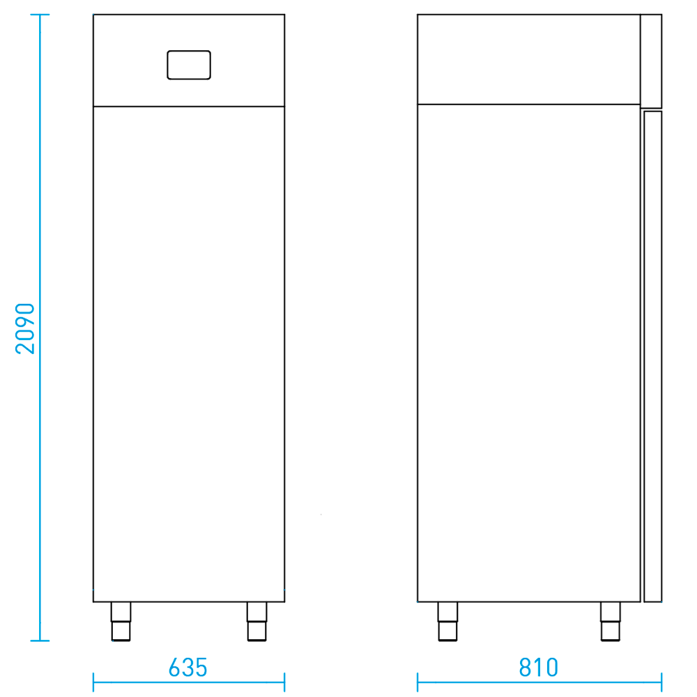 Armario de Temperatura Línea Velvety Modelo VC35